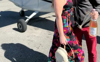 Miami luxury airplane tour with champagne