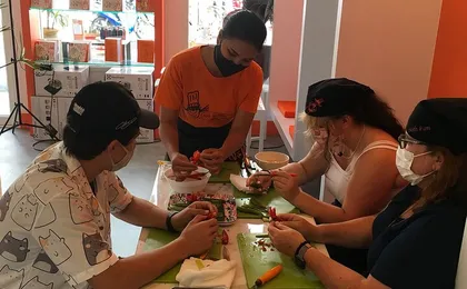 Cooking Class and Market Tour + Basic Carving in Phuket