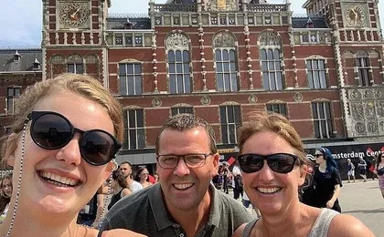 Self guided tour with interactive city game of Tiel
