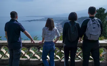 Full-day Etna and Taormina tour from Catania