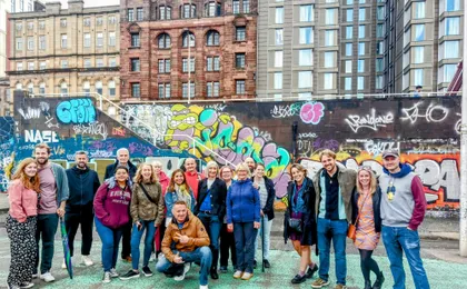 Glasgow street art tour