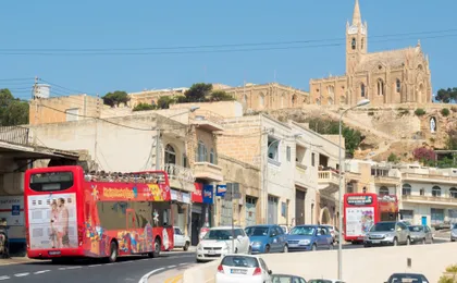 City Sightseeing hop-on hop-off bus tour of Gozo