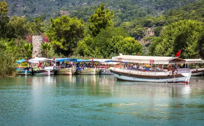 Dalyan riverboat tour with lunch and Iztuzu Beach visit