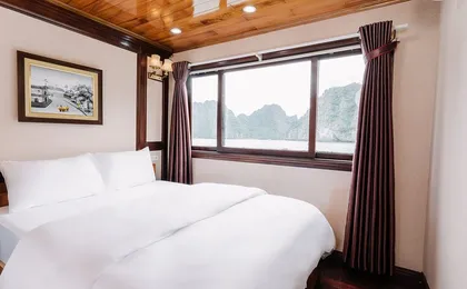 LAN HA BAY OVERNIGHT CRUISES (Less Tourist Area,Meals,Kayak,Bike)