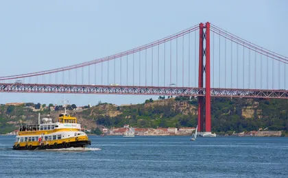Yellow boat river tour