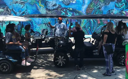 Wynwood graffiti golf cart tour