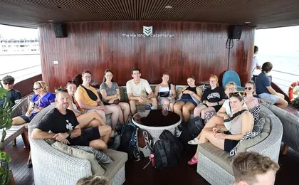 The Catamaran Premium Day Cruise in Halong Bay & Lan Ha Bay