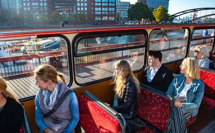 Hamburg hop-on hop-off bus tour 1-day ticket