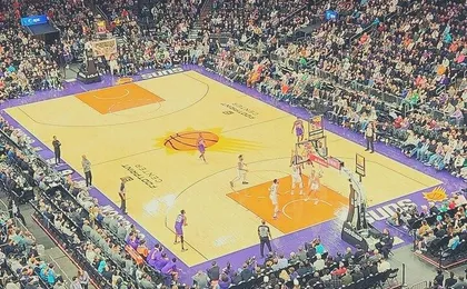 Phoenix Suns Basketball Game at Footprint Center