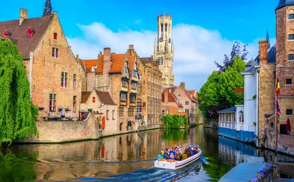 Bruges and Damme day trip with canal boat and windmills