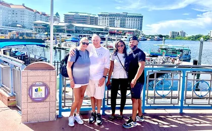 Guided Tampa Sightseeing Tour in a Deluxe Street Legal Golf Cart
