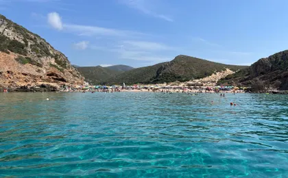 Half-day dinghy tour from Buggerru