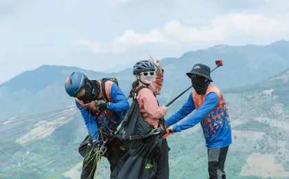 Thrilling Tandem Paragliding Adventure in Nha Trang