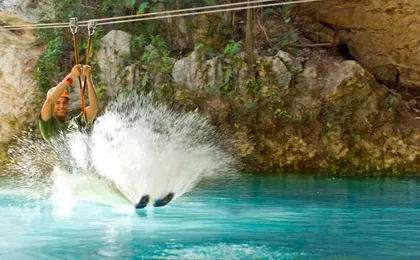 Xplor with rafting and zip-lining