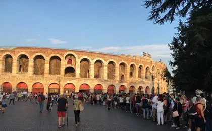 Verona Arena semi-private tour with fast track entrance