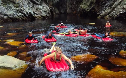 Storms River kayak and lilo