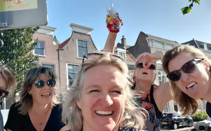 Self guided tour with interactive city game of Gouda