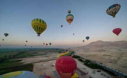 Experience Luxor by hot air balloon