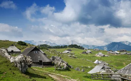 Kamnik and Velika Planina day trip with transport from Bled