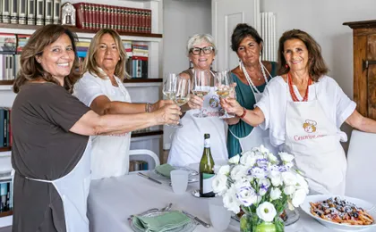 Cooking class and tasting at a Cesarina's home in Montepulciano