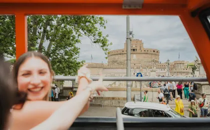 Rome Hop-On Hop-Off Tour with Train Transfer from Civitavecchia
