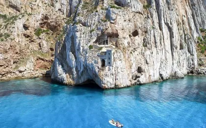 Half-day dinghy tour from Buggerru