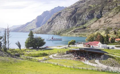 TSS Earnslaw cruise and Walter Peak farm tour