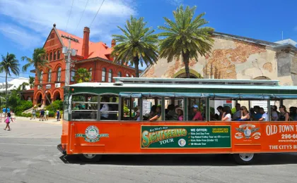 Key West day trip and hop-on hop-off trolley