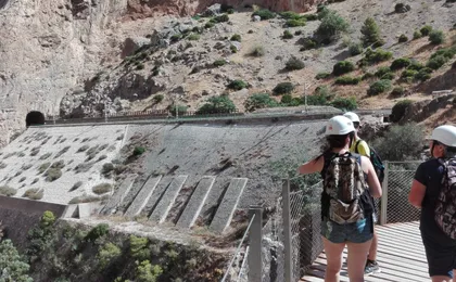 Caminito del Rey guided tour with shuttle bus from El Chorro
