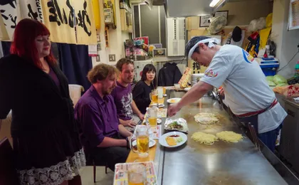 Hiroshima bar hopping food tour