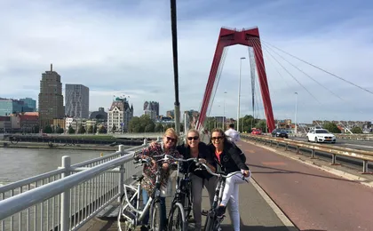 Rotterdam highlights 3-hour bike tour