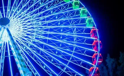 Scenic Miami night tour with Skyview Miami Wheel tickets