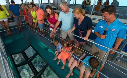 Key West day trip with glass bottom boat ride