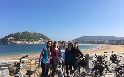 San Sebastian city bicycle tour