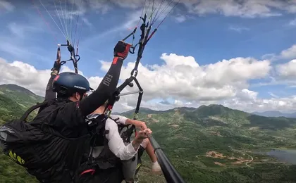 Thrilling Tandem Paragliding Adventure in Nha Trang