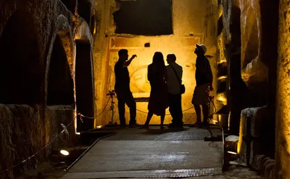 Guided tour of the Catacombs of San Gennaro