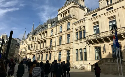 Luxembourg romantic exploration game and tour