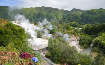 Canyoning Experience and Furnas Village Tour
