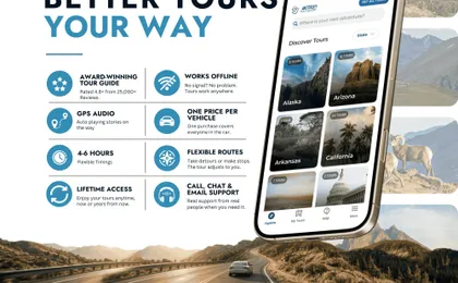 Rocky Mountain National Park self-driving audio tour