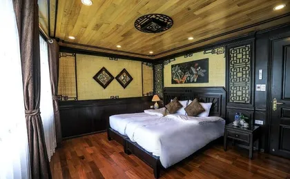 LAN HA BAY OVERNIGHT CRUISES (Less Tourist Area,Meals,Kayak,Bike)