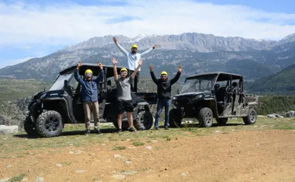 Half-day UTV off-roading in the Turkish countryside from Belek, Side or Antalya