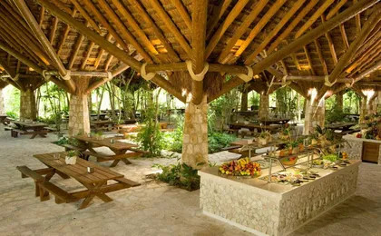 Xplor with rafting and zip-lining tour