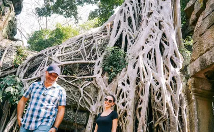 Angkor complex by tuk tuk private full-day tour from Siem Reap