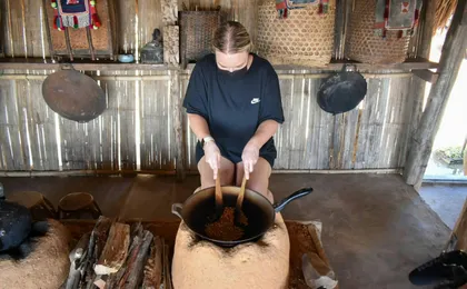 Iconic temples, waterfall and coffee maker guided tour with lunch
