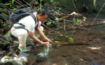 Deep jungle trekking by BJT