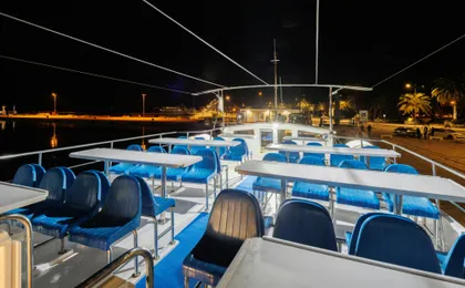 Sunset boat tour to Brijuni National Park with dolphin watching