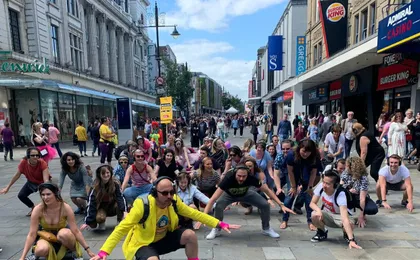 A silent disco adventure in Newcastle