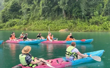 Full-Day Cheow Lan Lake Tour from Khao Lak with Kayaking and Lunch