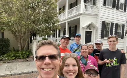 Historic Charleston downtown exploration tour game