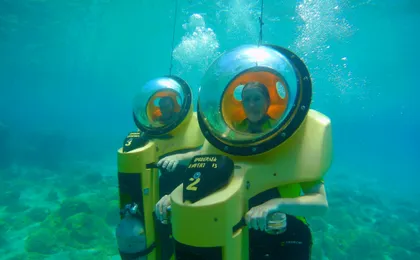 Cyprus underwater walking or scooter small-group tour